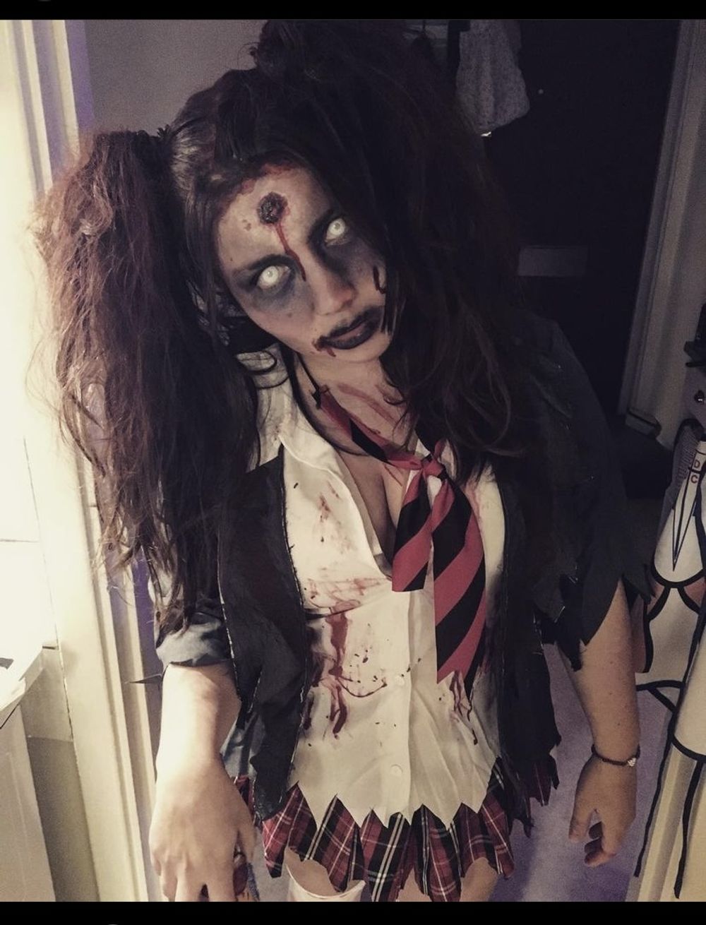 Zombie Skolejente Drakt