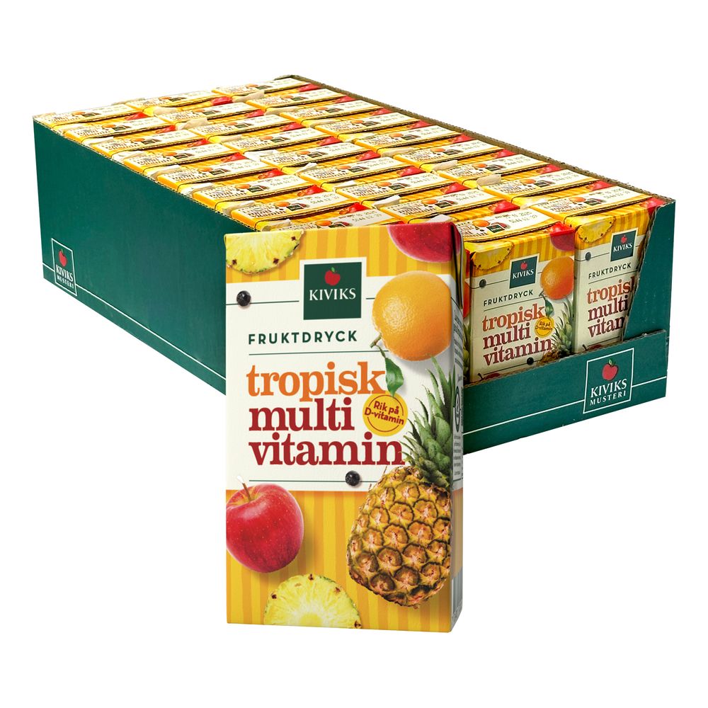 Kivik Tropisk Multivitamindrik med Sugerør