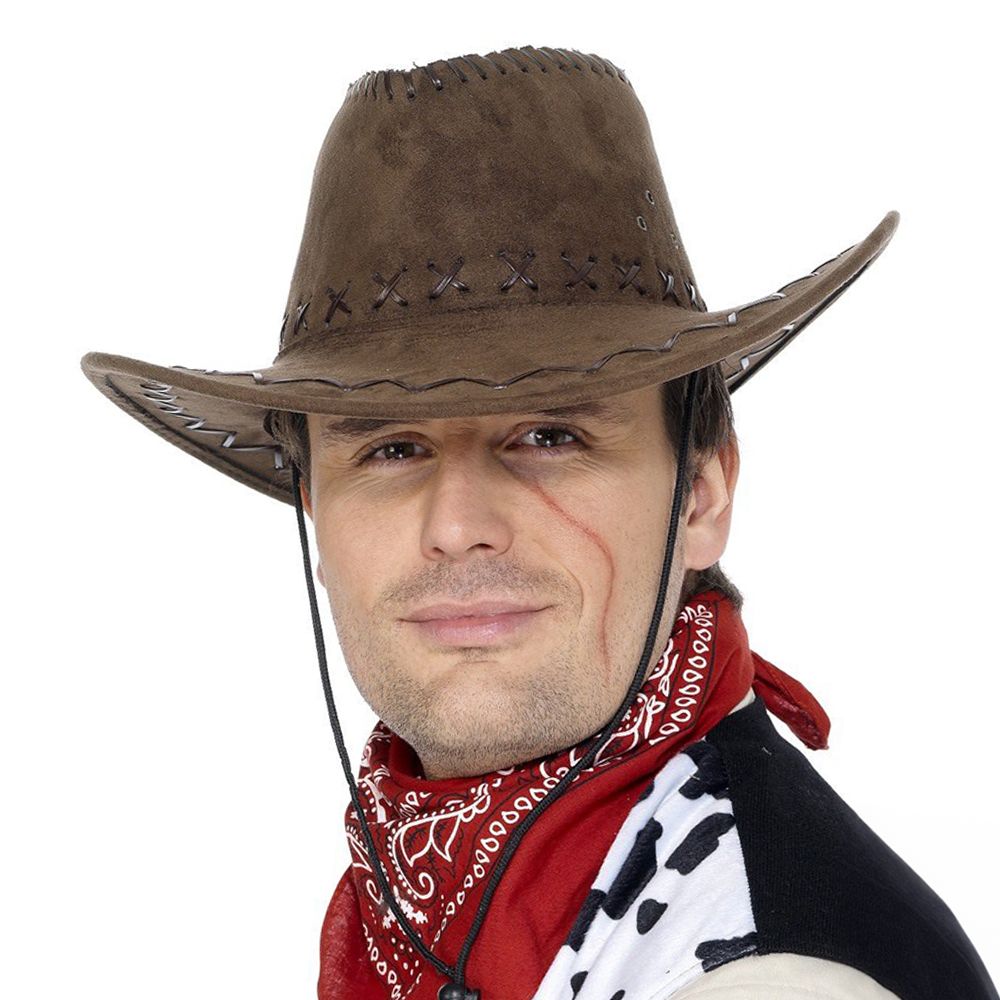 Klassisk Cowboyhatt Brun