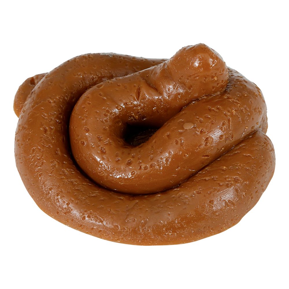 Klebrig Bæsjepølse Spøkefull Artikkel