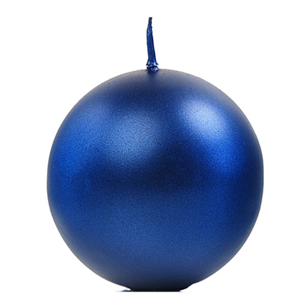 Pallokynttilä Sininen Metallic