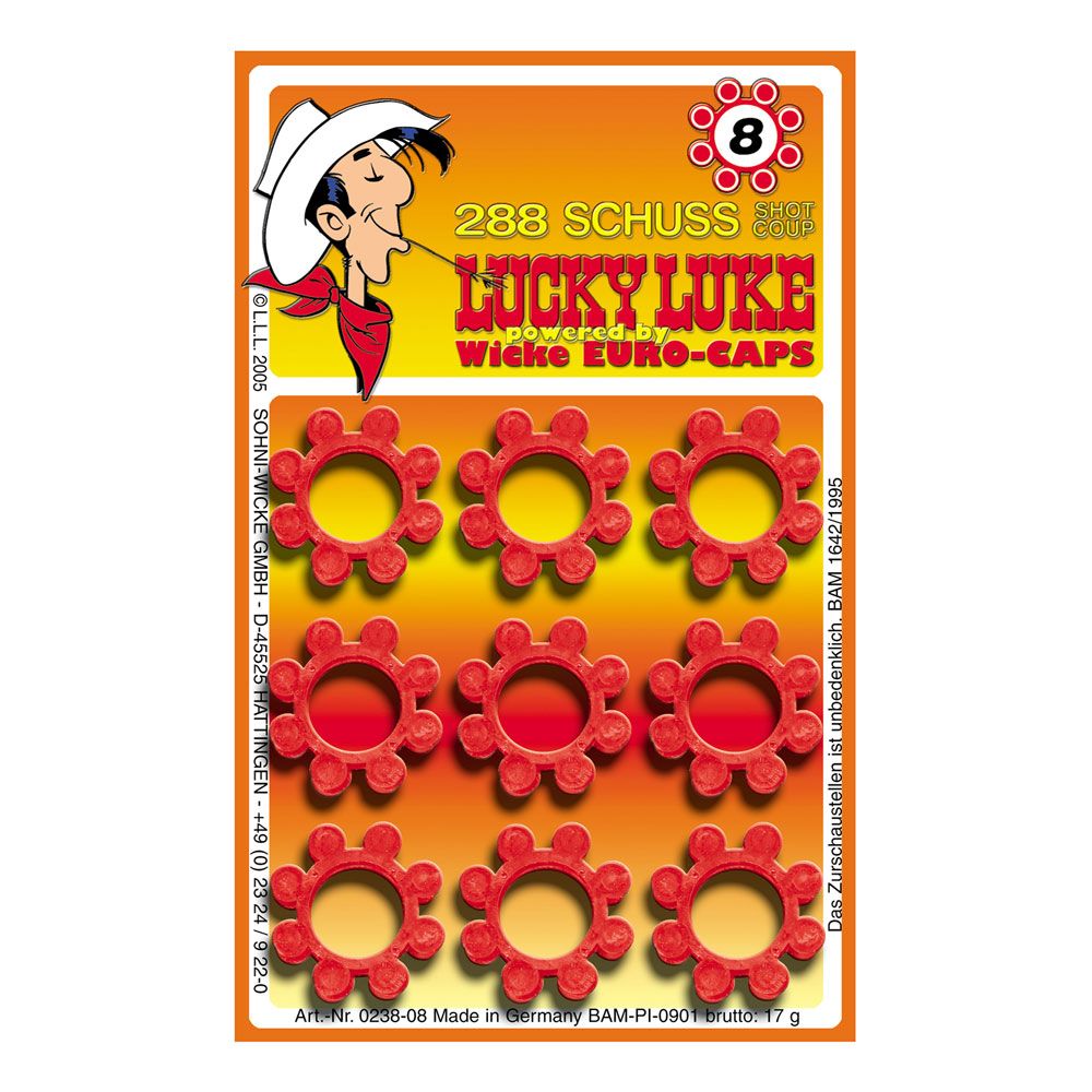 Knallpulver Lucky Luke 8-Skotts