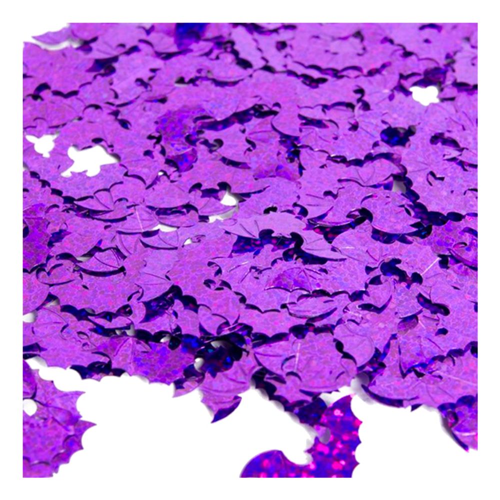 Konfetti Lepakot Violetti Metallinen