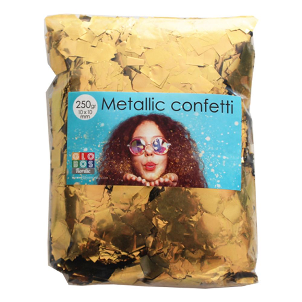 Konfetti Kulta Metallinhohto Neliö