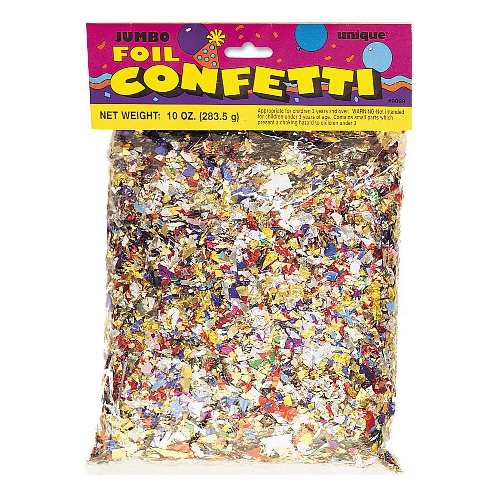 Konfetti Metallic Pussissa