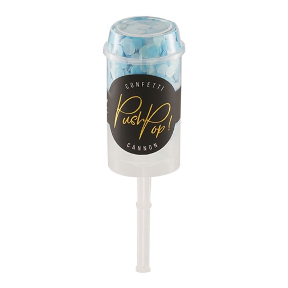 Konfetti Push Pop Sininen