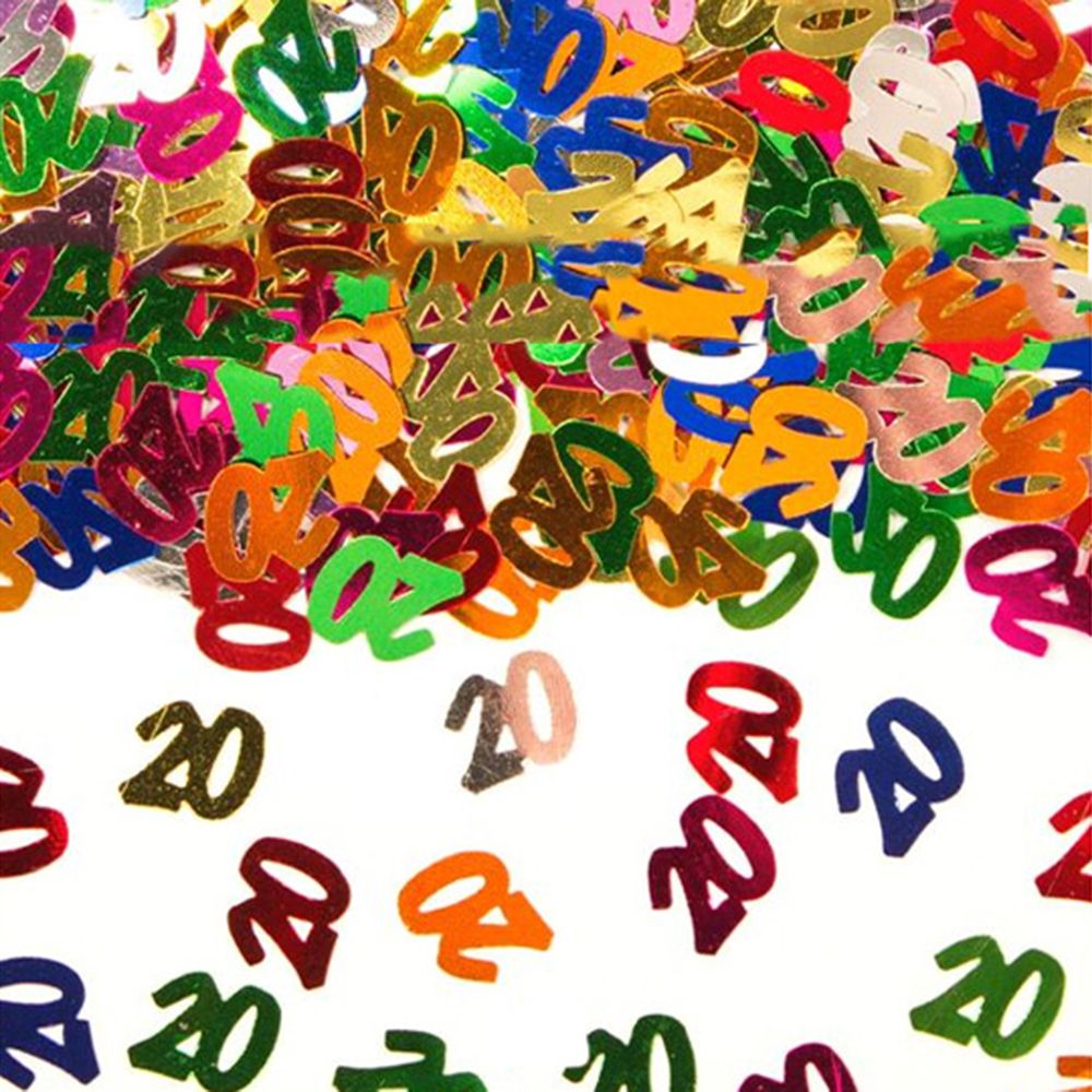 Konfetti Siffra 20