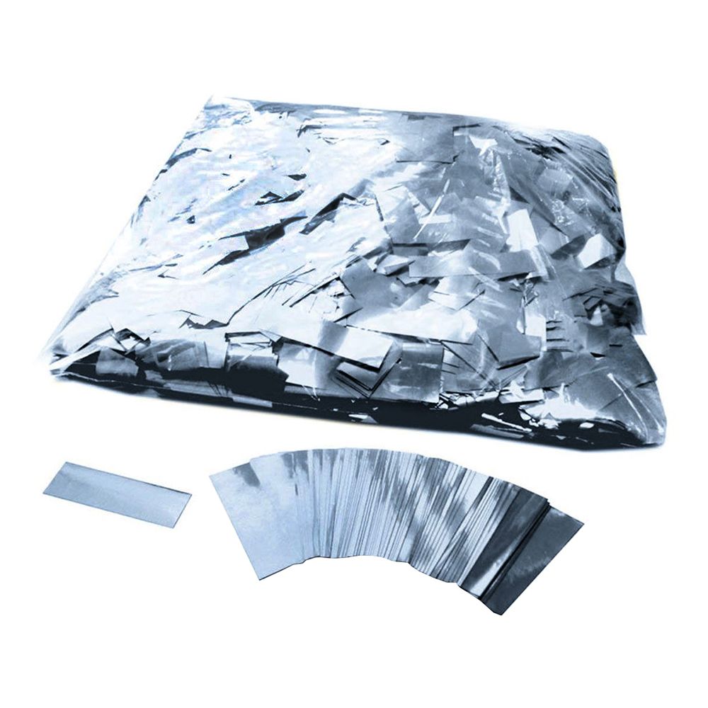 Konfetti Sølv Metallic