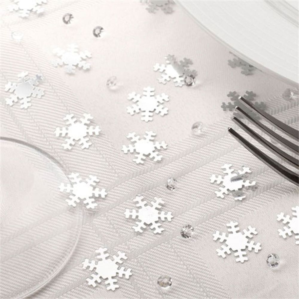 Konfetti Snöflingor/Diamanter