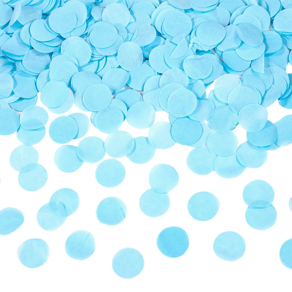 Konfettikanon Gender Reveal Blå