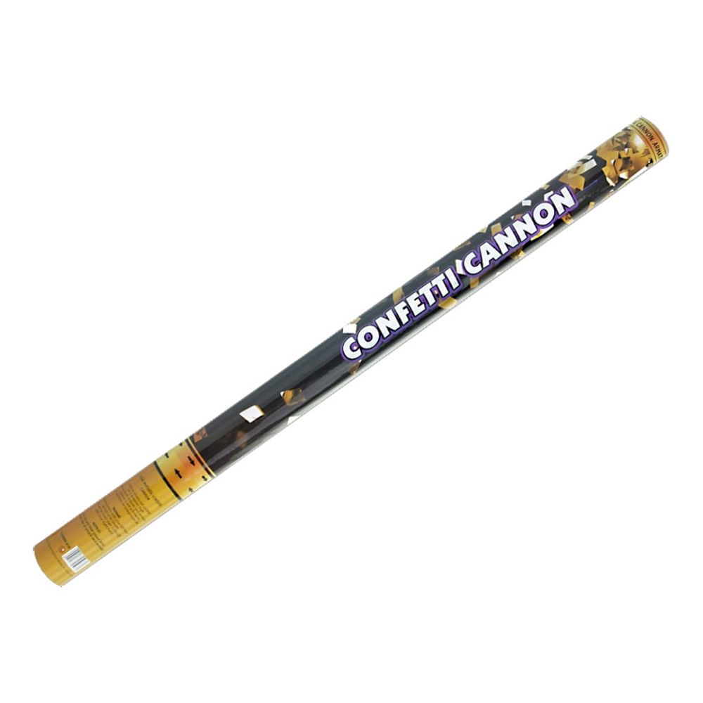 Konfettikanon Metallic Guld