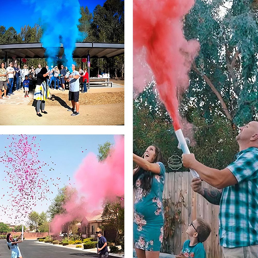 Konfettikanon Pulver Gender Reveal