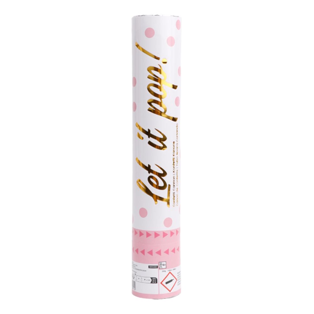 Konfettikanon Rosa