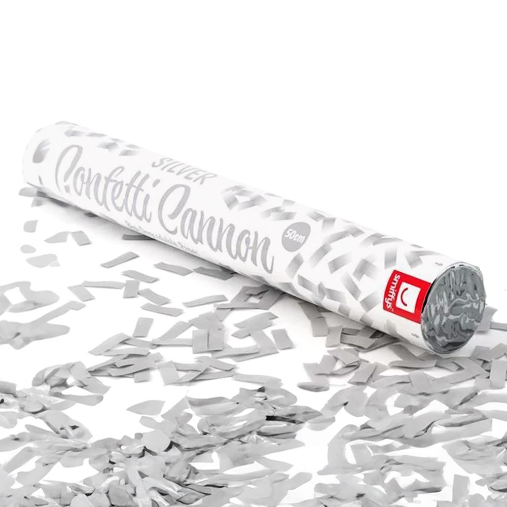Konfettikanon Silver
