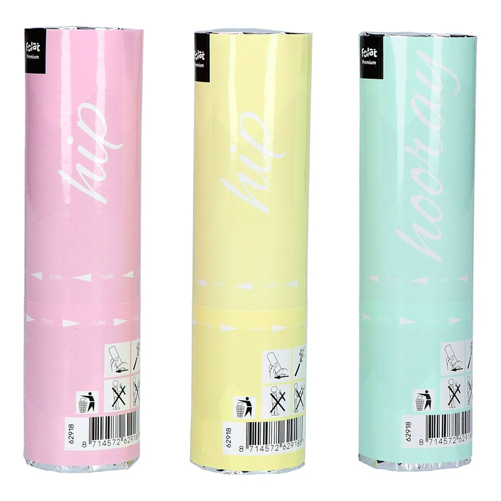 Konfettitykit Pastelli