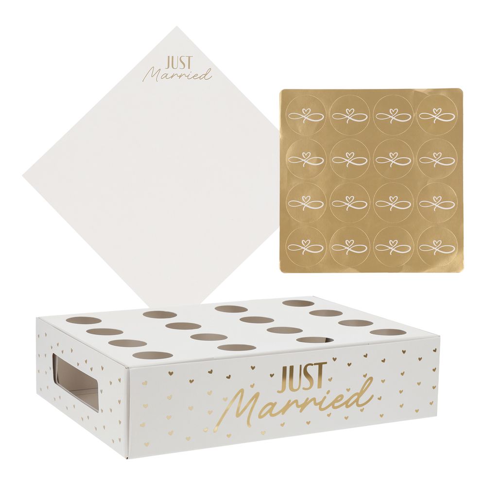 Konfettistruter Kit Just Married