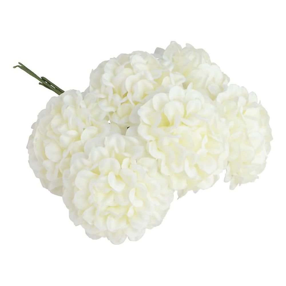 Kunstig Blomsterbuket Hortensia Elfenben