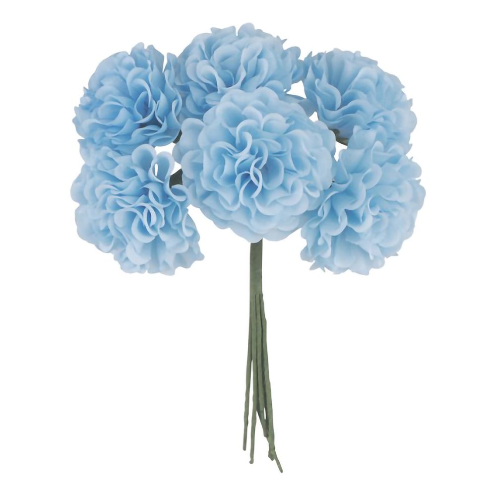 Kunstig Blomsterbuket Hortensia Lyseblå