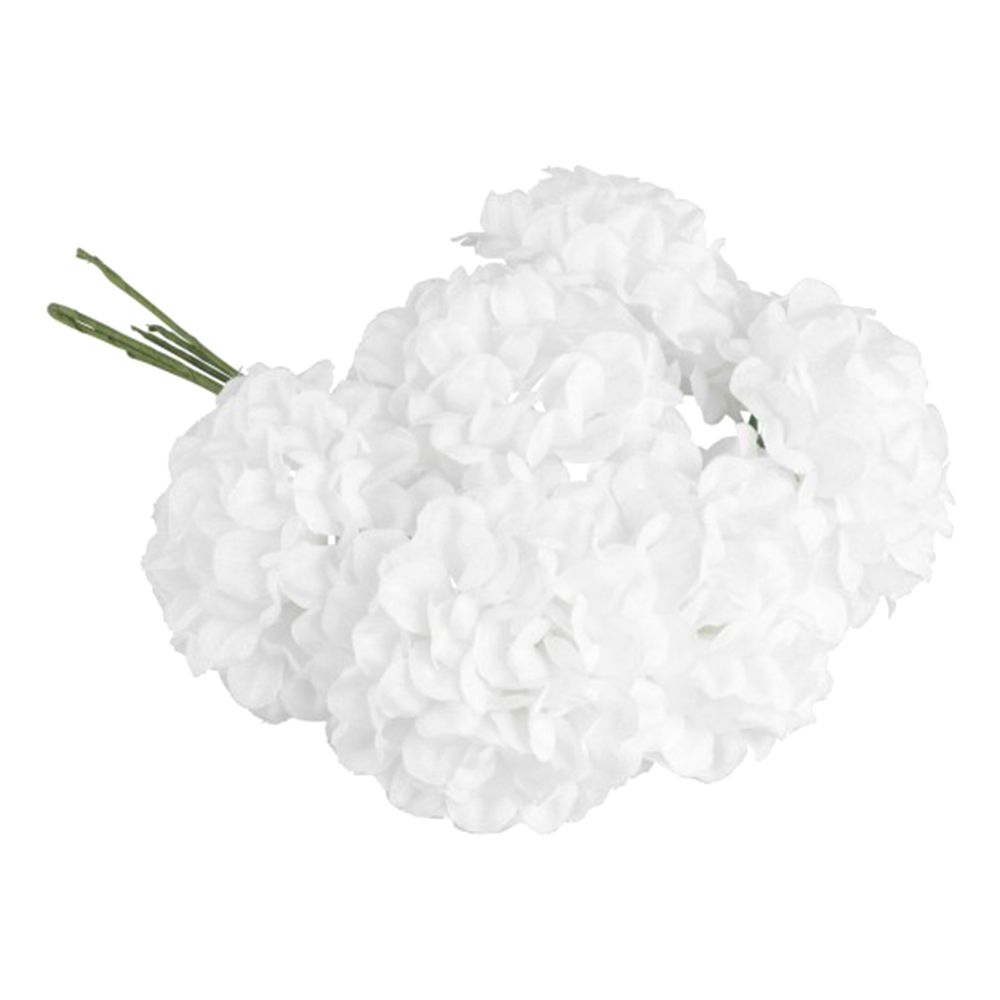 Kunstig Blomsterbuket Hortensia Hvid