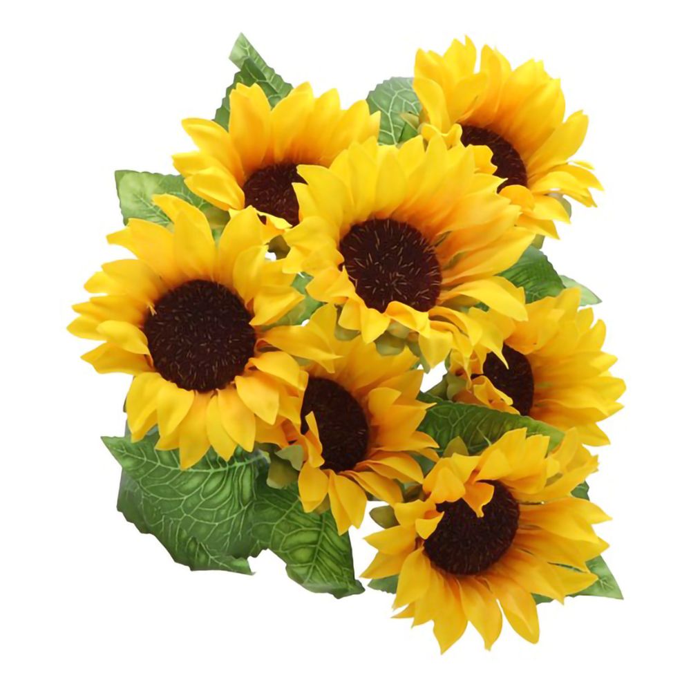 Kunstig Blomsterbuket Solsikker