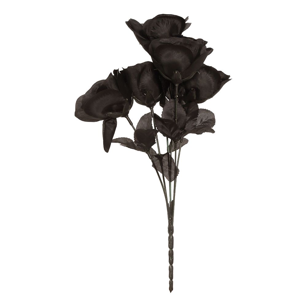 Kunstig Sort Blomsterbuket
