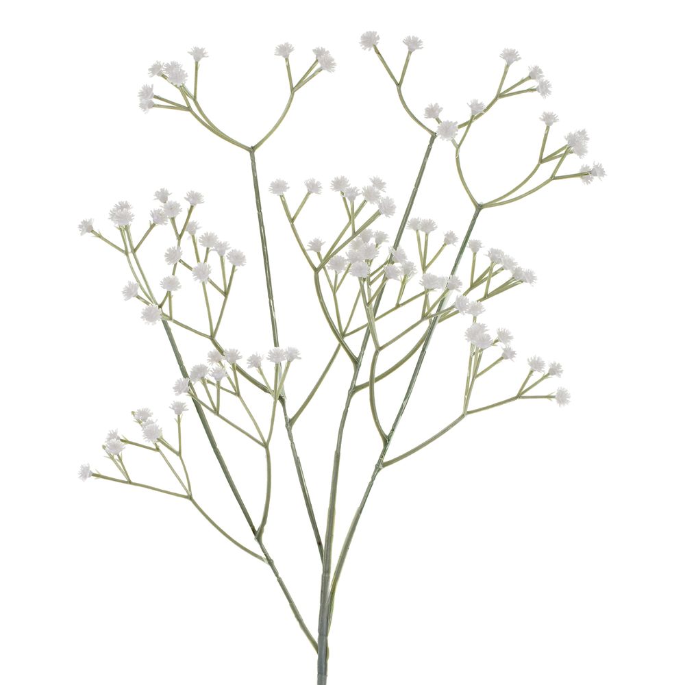 Kunstig Blomst Slørblomster Hvid