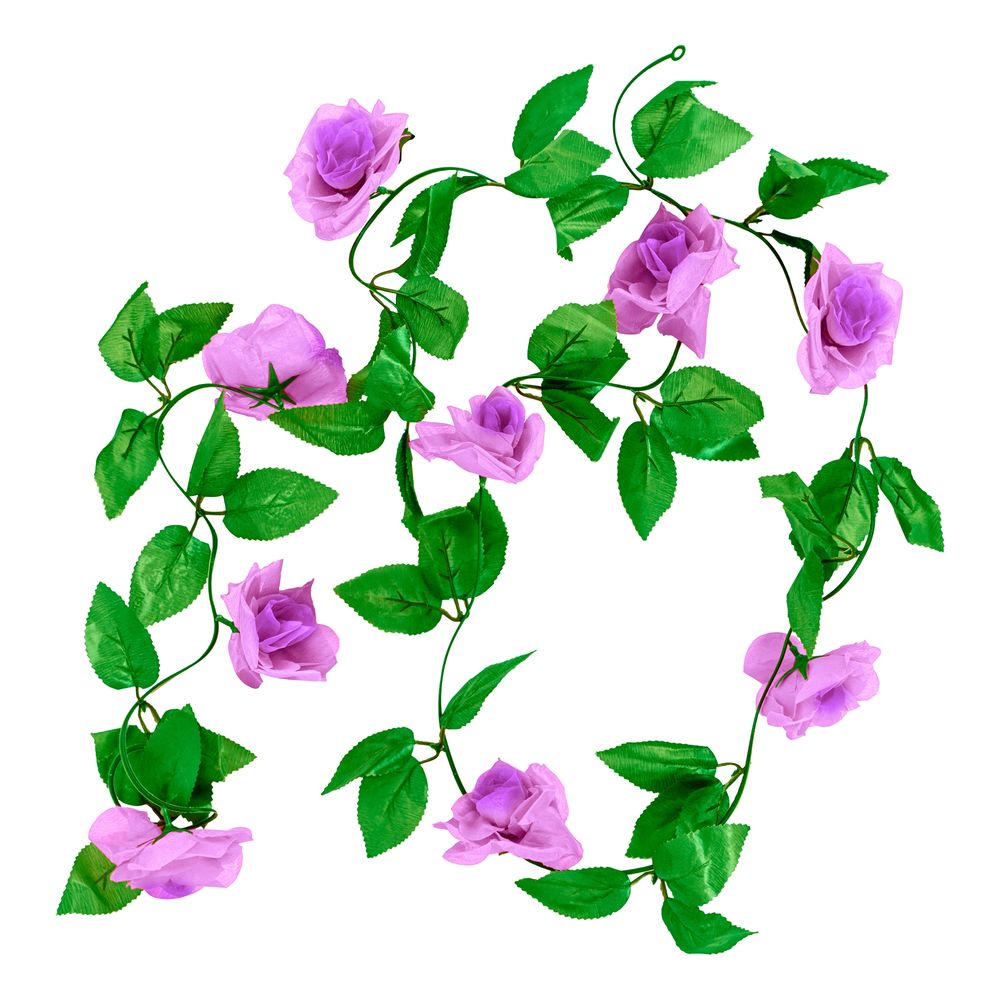 Keinotekoinen Kukkaköynnös Violetti