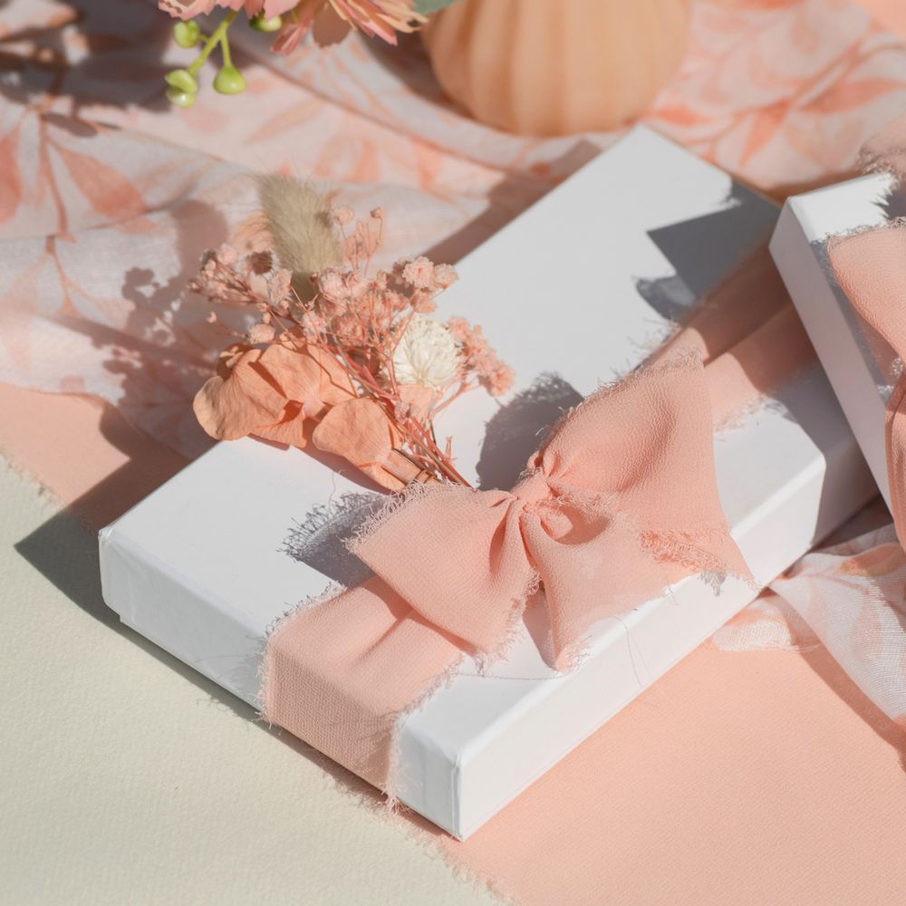 Kunstig Blomsterkvist Peach