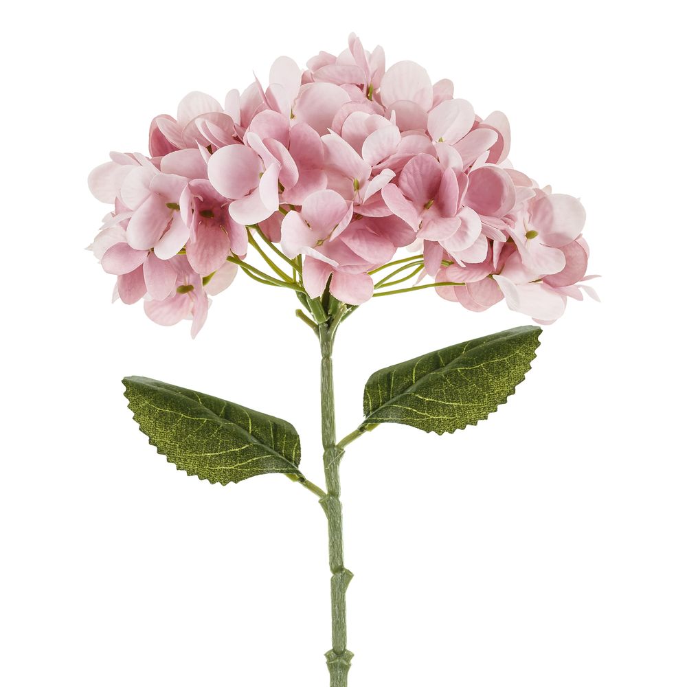 Konstgjord Hortensia Ljusrosa
