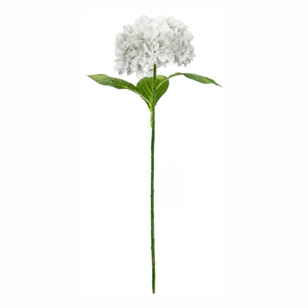 Konstgjord Hortensia Vit Lång