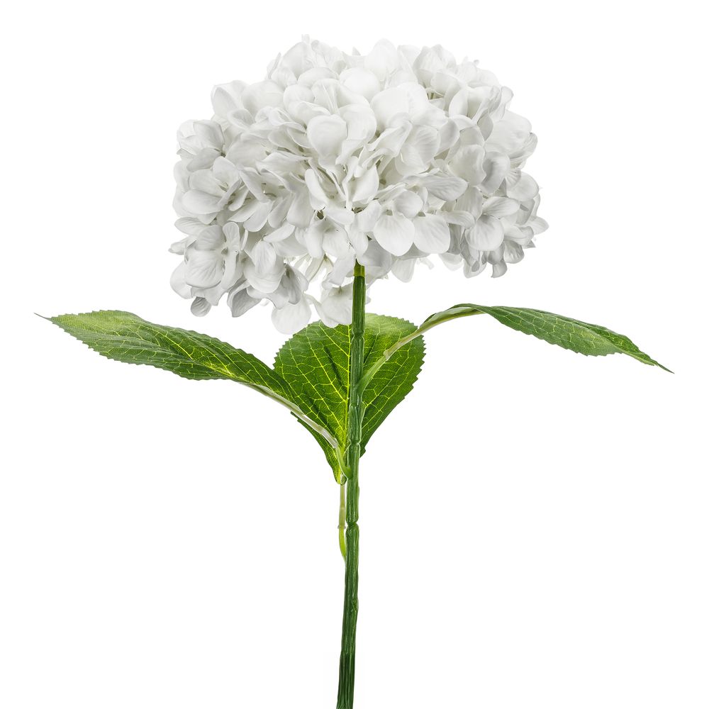 Konstgjord Hortensia Vit Lång