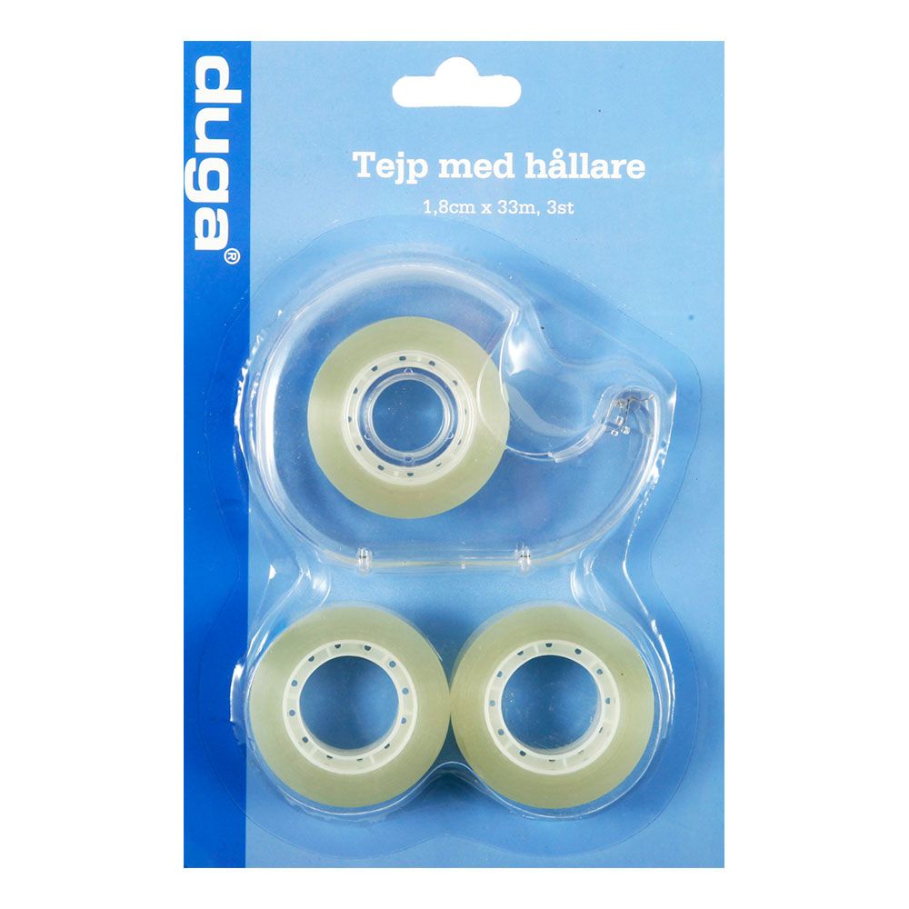 Kontortape med Holder