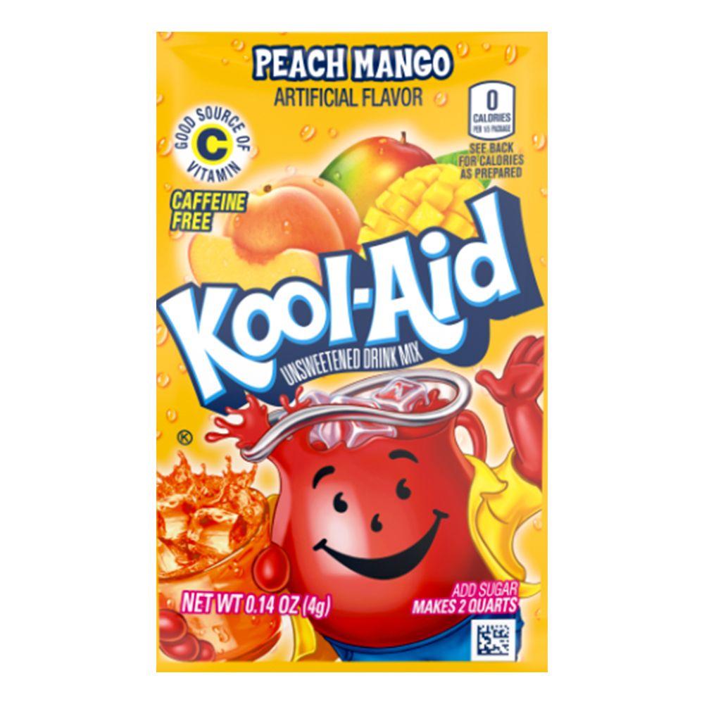 Kool-Aid Soft Drink Mix Peach Mango