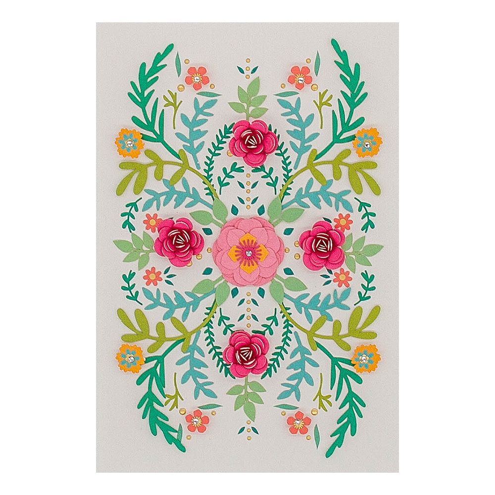 Kort Blommor 3D