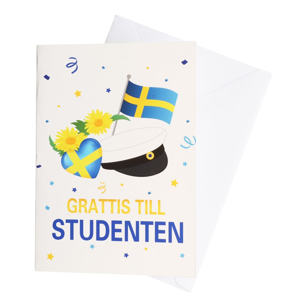 Kort Grattis till Studenten