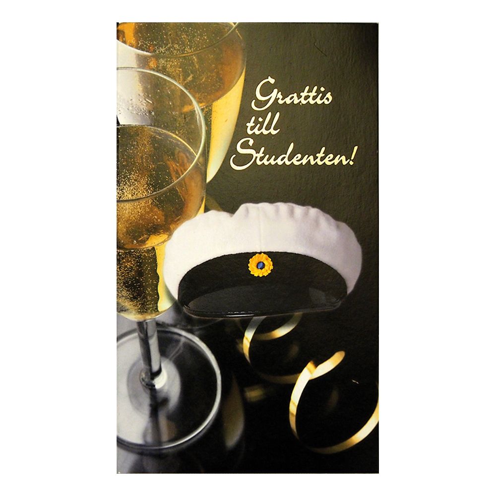 Kort Grattis Til Studenten Hatt