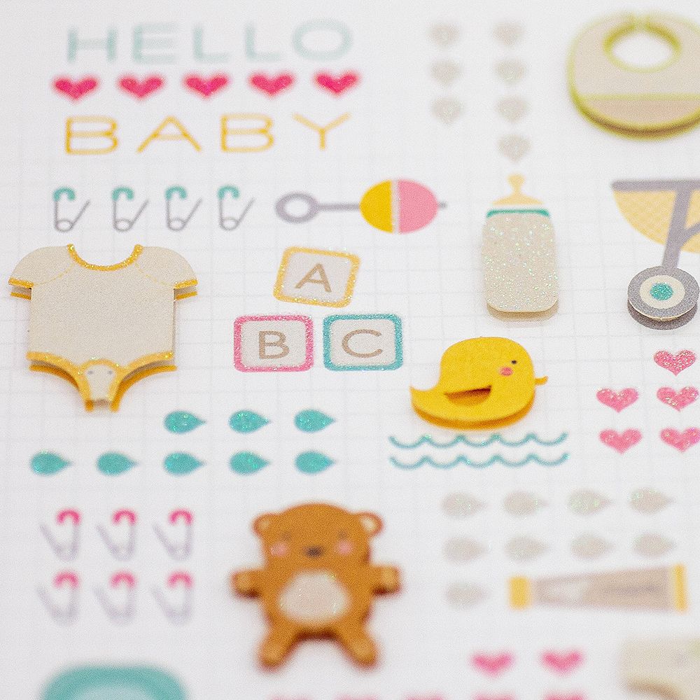Kort Hello Baby 3D