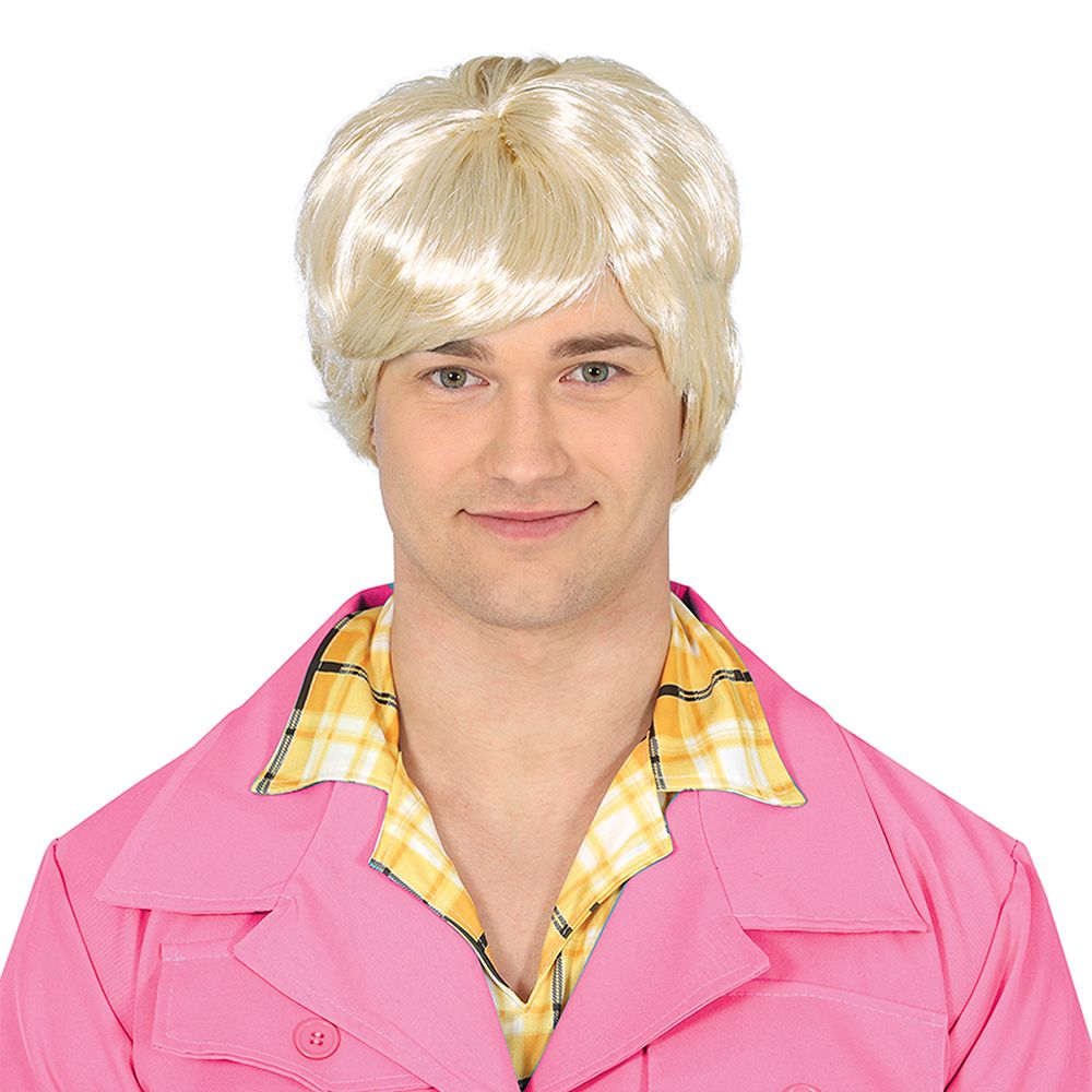 Kort Lysblond Paryk