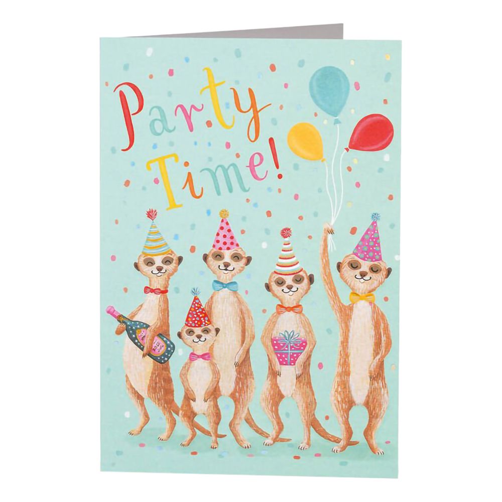 Kort Party Time Surikat