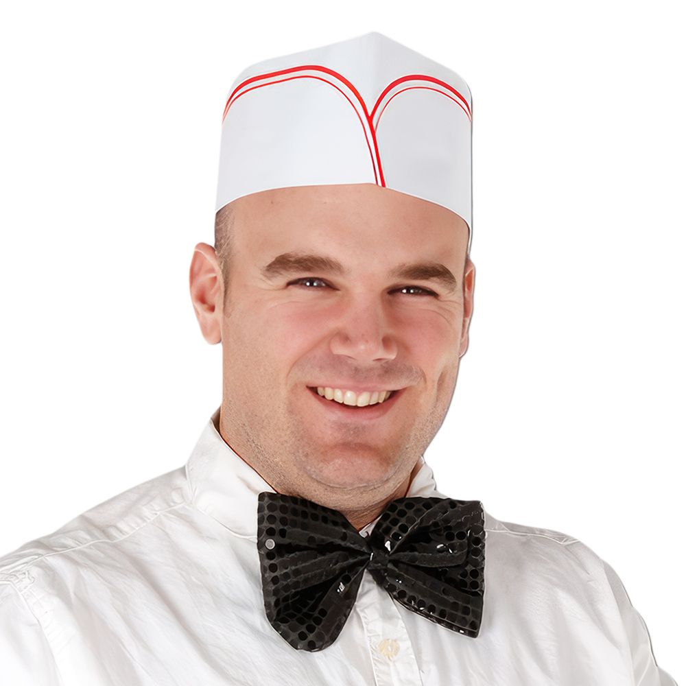 Papphatter for pølsebod