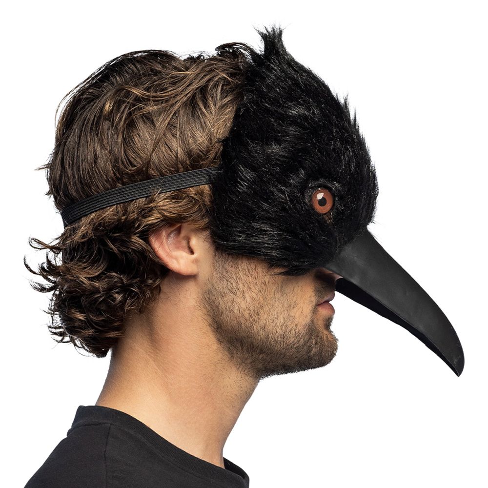 Kråke Halvmaske