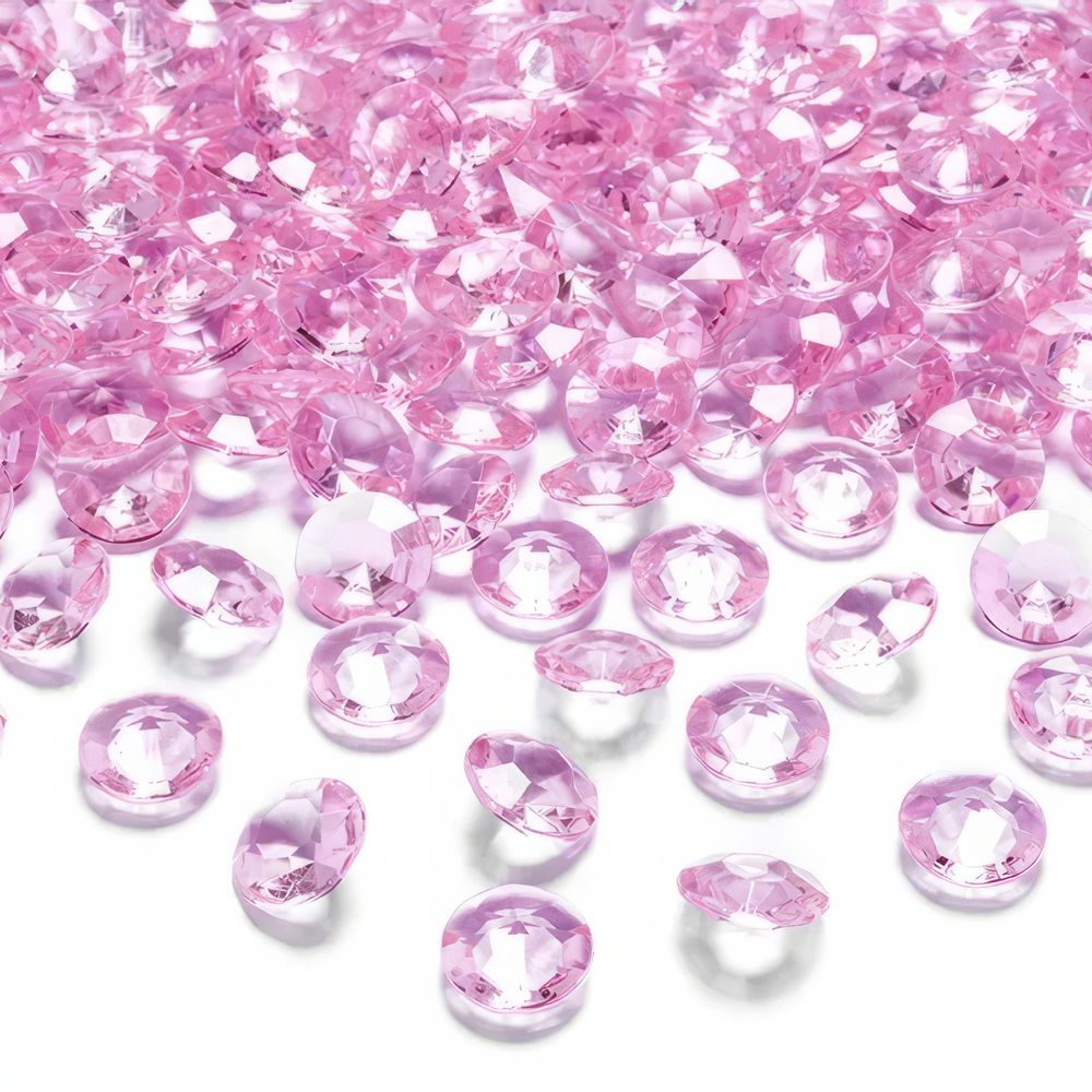 Krystaldiamanter Lyserøde