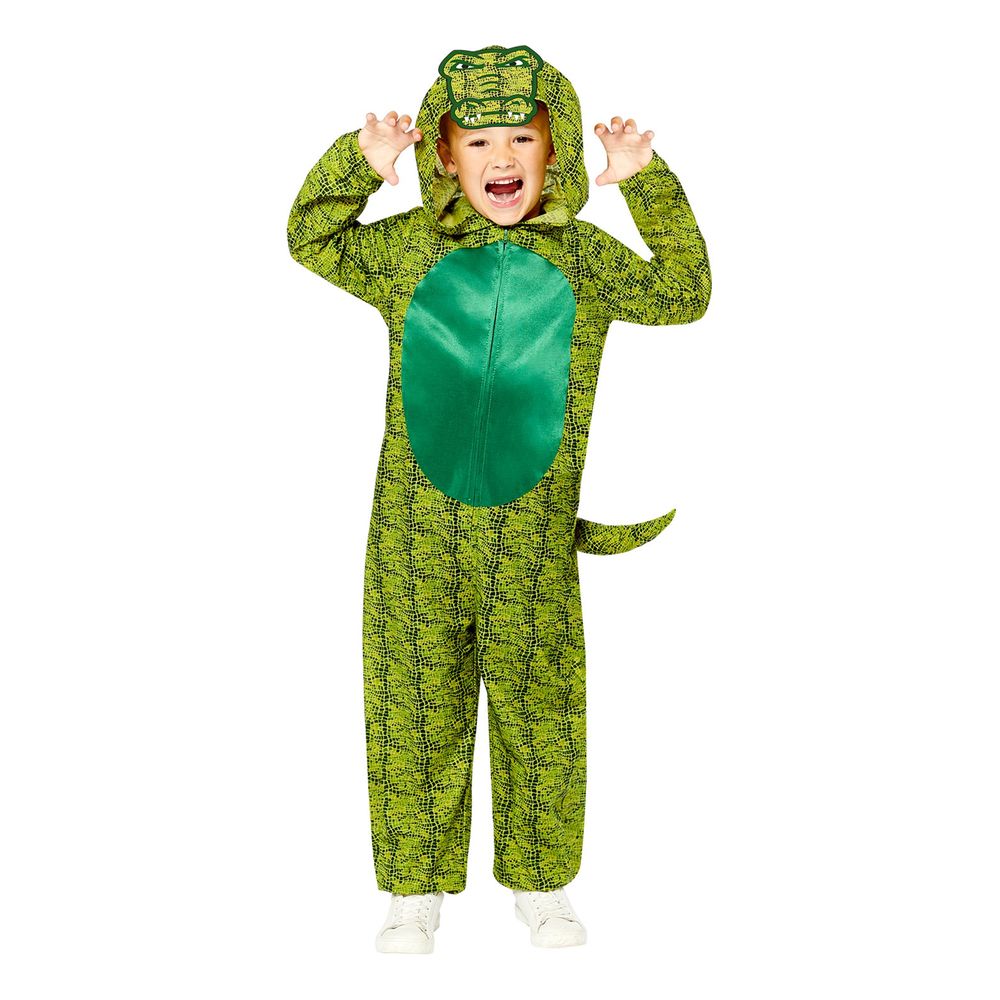 Krokotiili Onesie Lasten Naamiaisasu