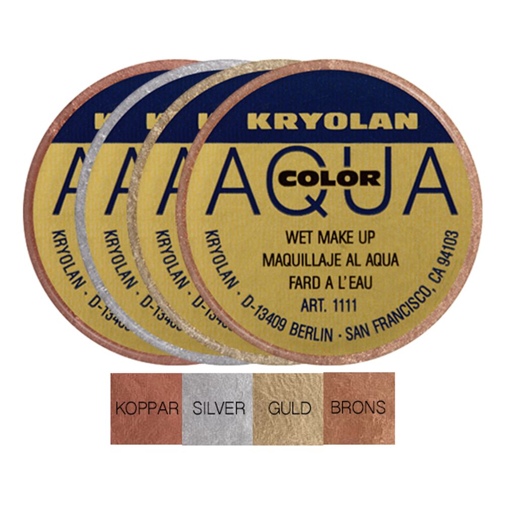 Kryolan Aquacolor Metallic