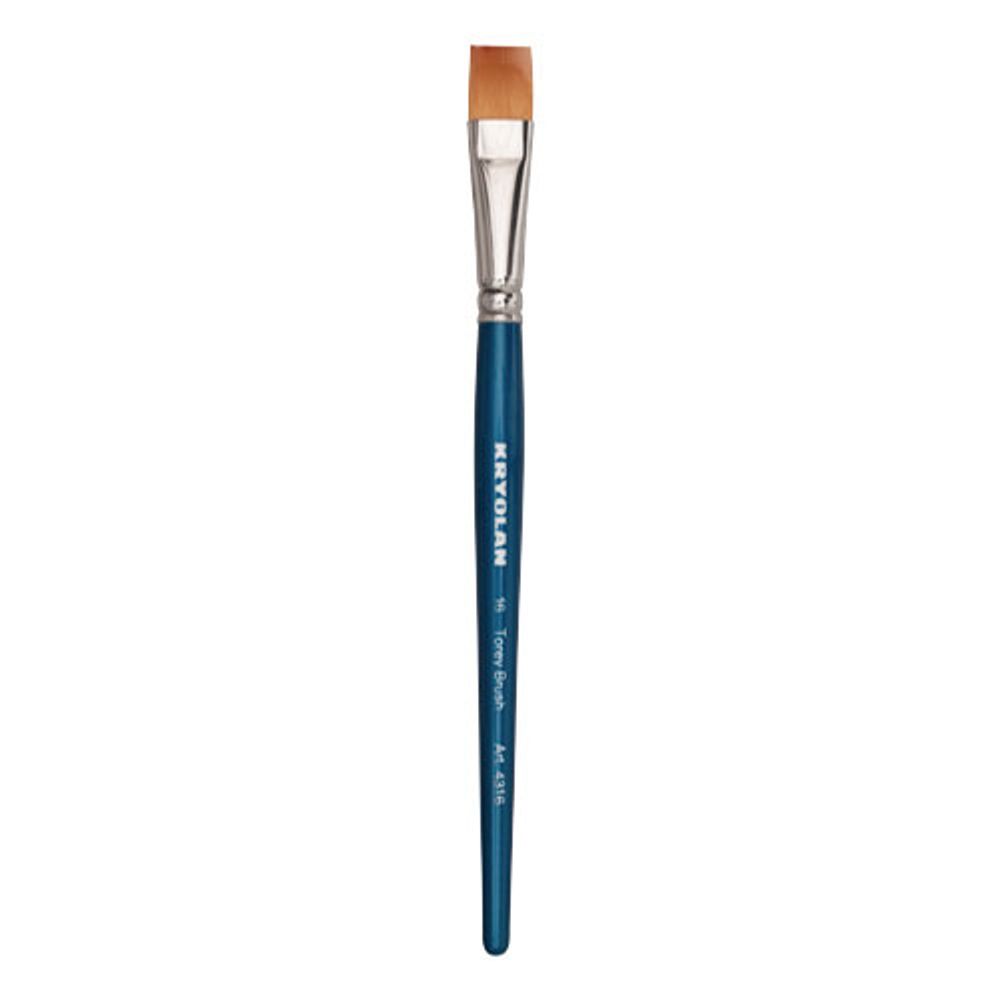 Kryolan Sminkepensel Flat