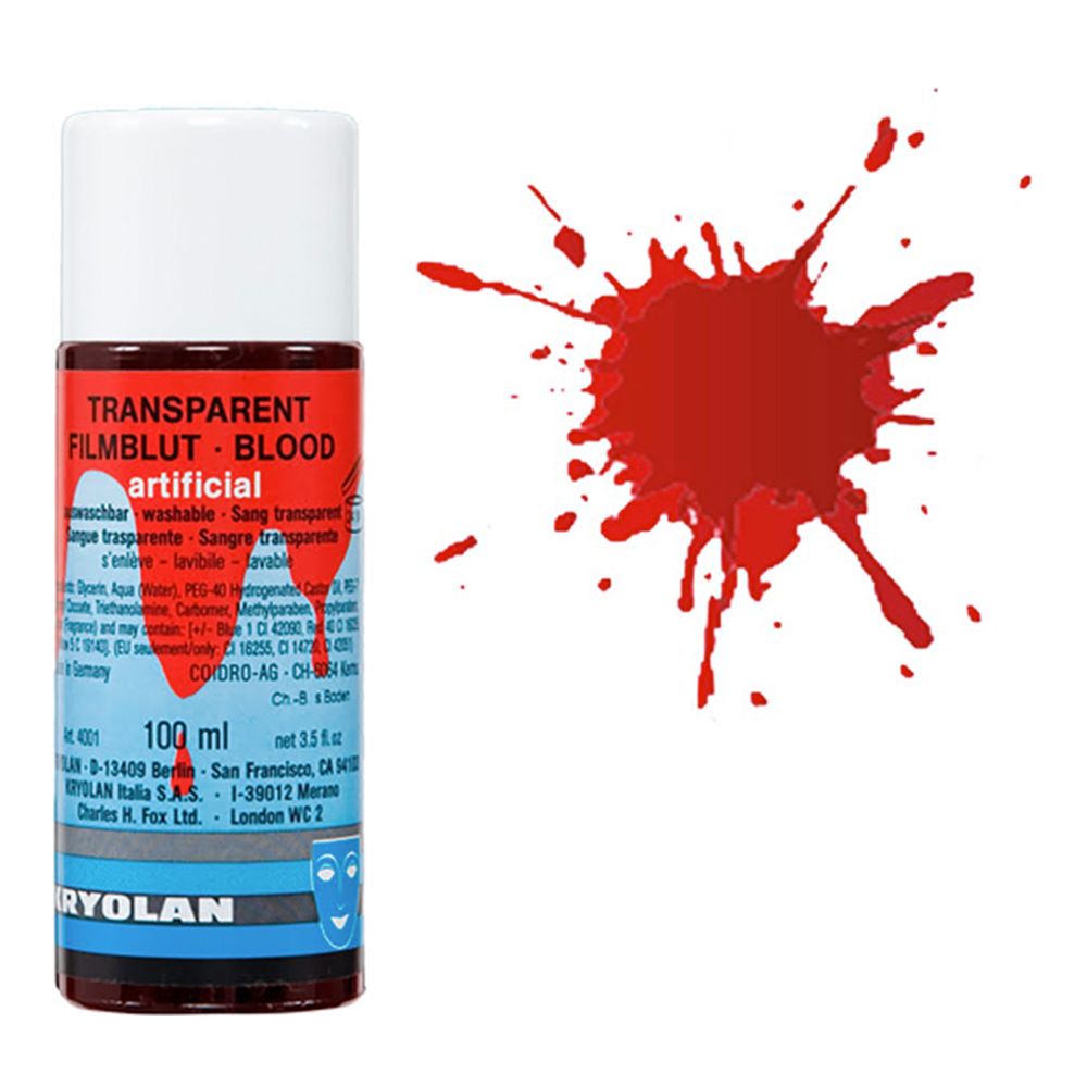 Kryolan Transparent Blod