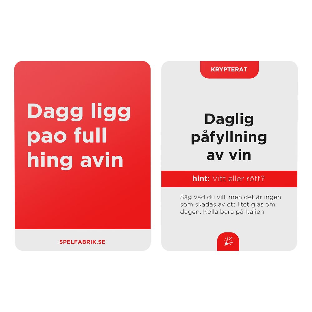 Krypterat Spel
