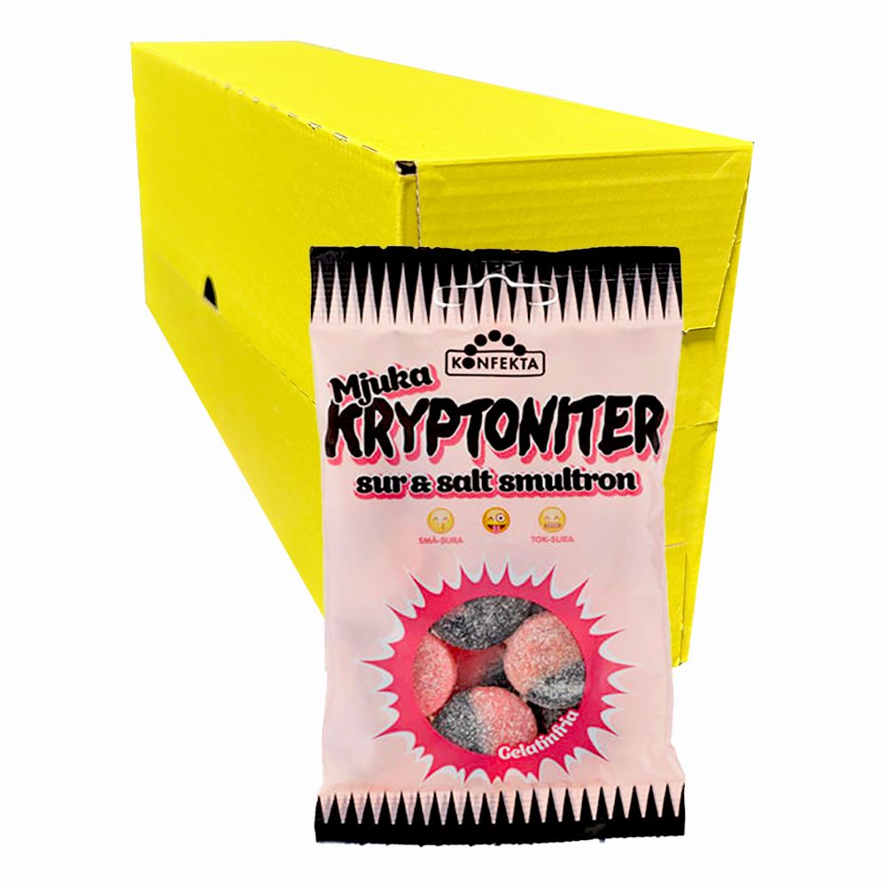 Kryptonitter Myke Markjordbær Storpakning