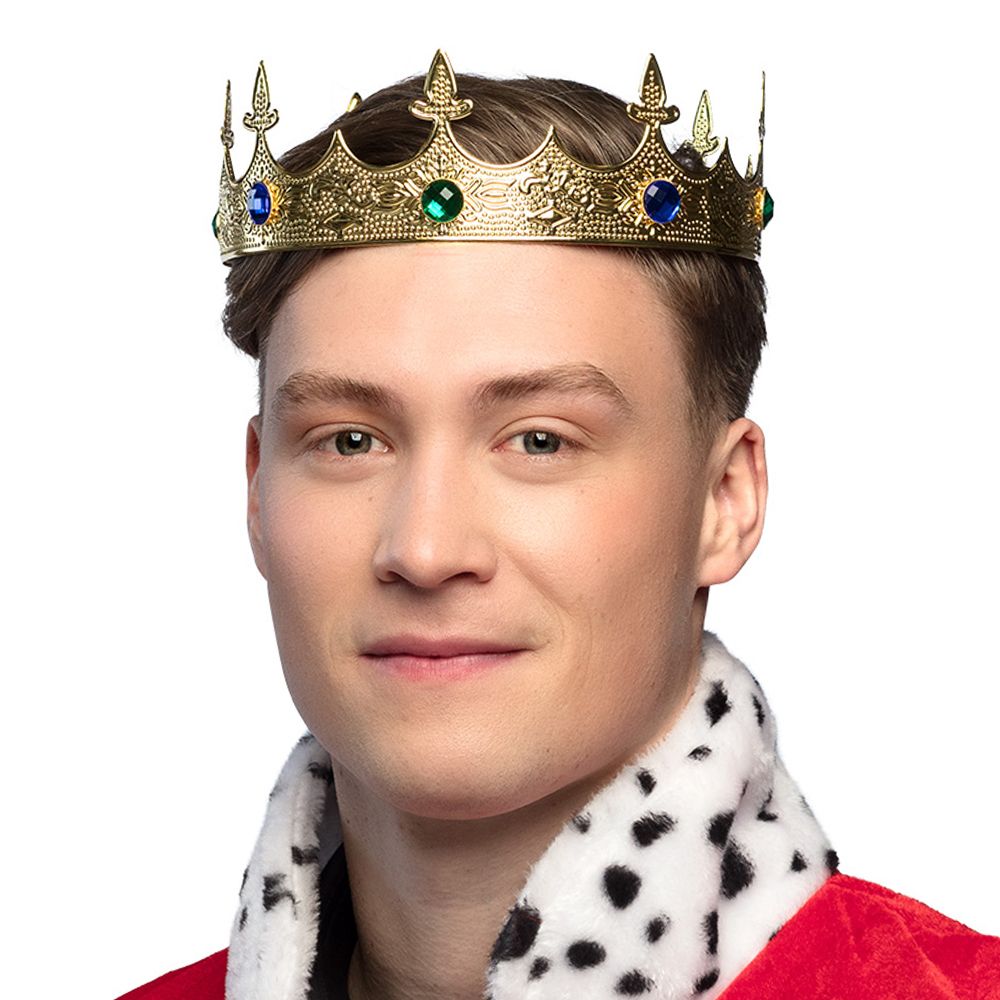 Kongekrone Gull i Metall