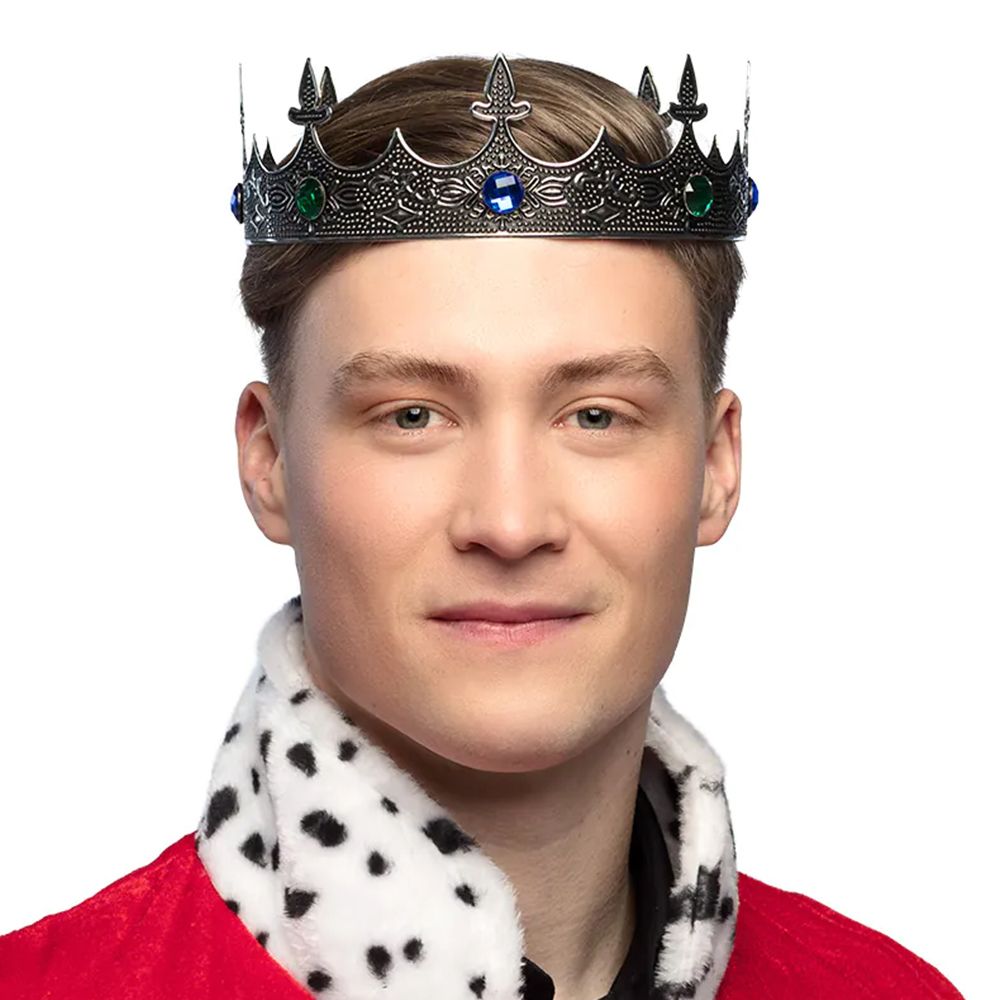 Kongekrone Sølv i Metal